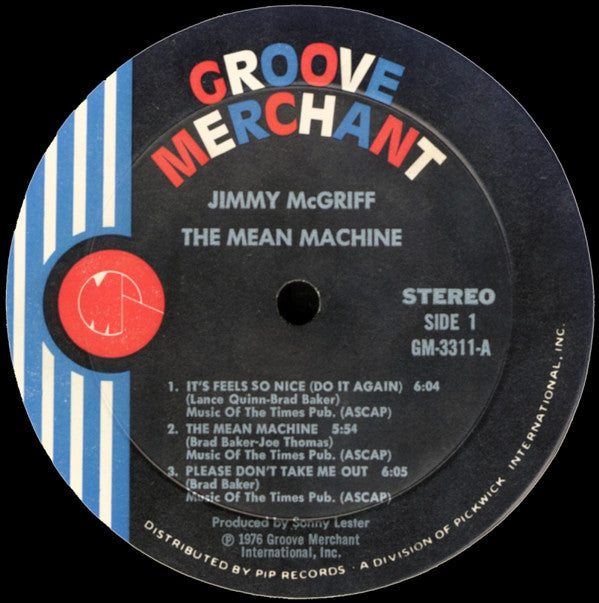 Jimmy McGriff : The Mean Machine (LP, Album, Gat)
