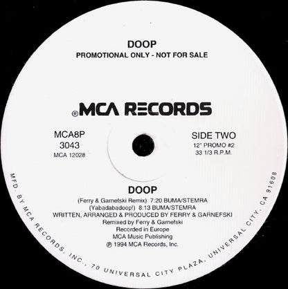 Doop : Doop (2x12", Promo)