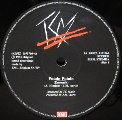 TC Matic : Putain Putain / Living On My Instinct (12", Maxi)