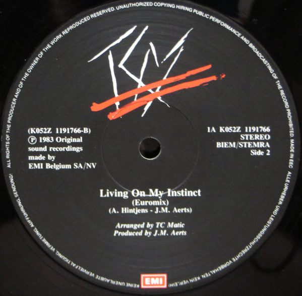 TC Matic : Putain Putain / Living On My Instinct (12", Maxi)