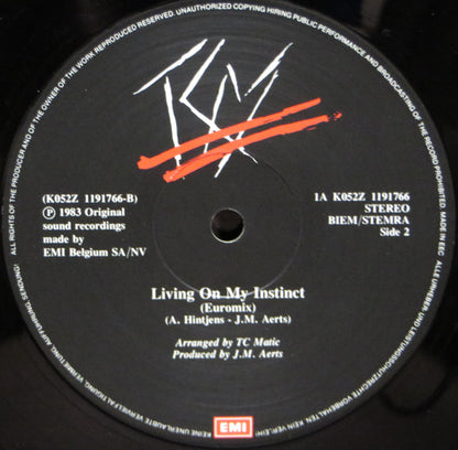 TC Matic : Putain Putain / Living On My Instinct (12", Maxi)