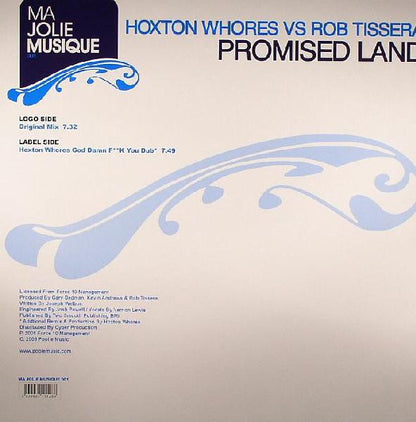 Hoxton Whores Vs. Rob Tissera : Promised Land (12")