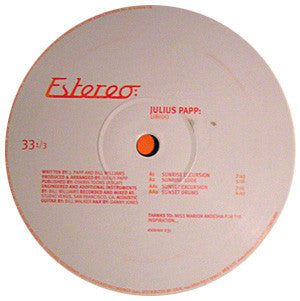 Julius Papp : Libido (12")