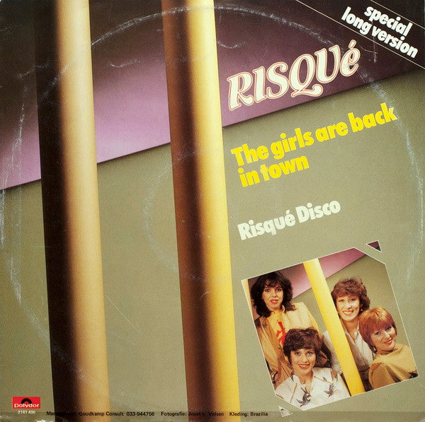 Risqué (2) : The Girls Are Back In Town (12", EP)