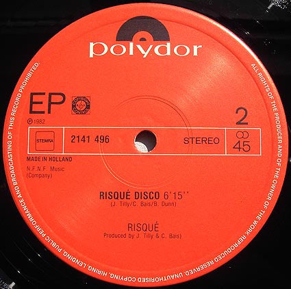 Risqué (2) : The Girls Are Back In Town (12", EP)