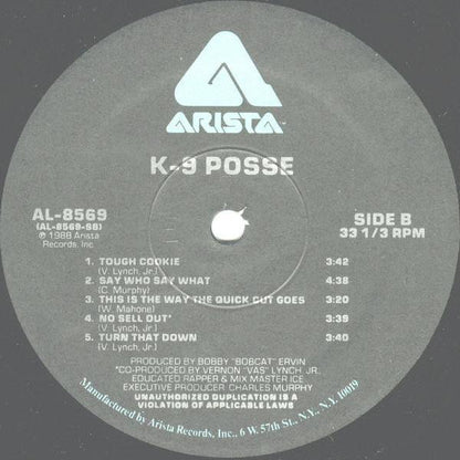 K-9 Posse : K-9 Posse (LP, Album)