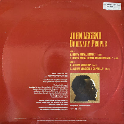 John Legend : Ordinary People (12")