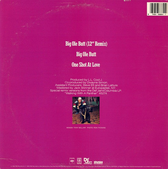 L.L. Cool J* : Big Ole Butt / One Shot At Love (12")