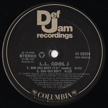L.L. Cool J* : Big Ole Butt / One Shot At Love (12")