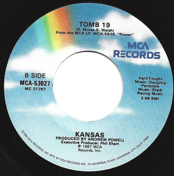 Kansas (2) : Power (7")