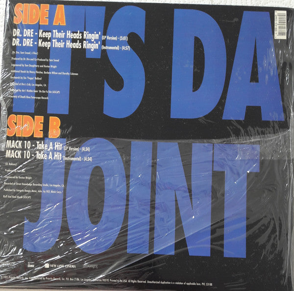 Dr. Dre : Keep Their Heads Ringin' (12")