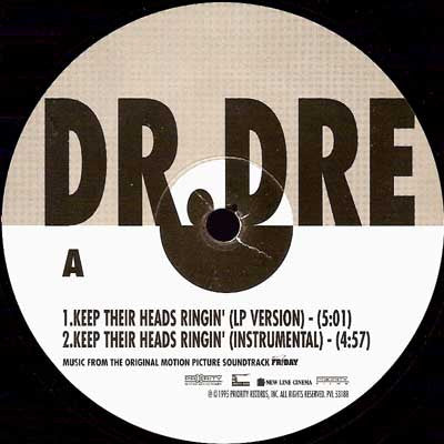 Dr. Dre : Keep Their Heads Ringin' (12")