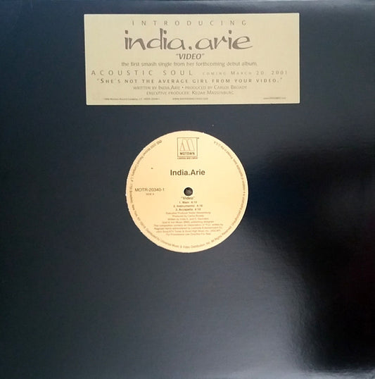 India.Arie : Video (12", Single, Promo)