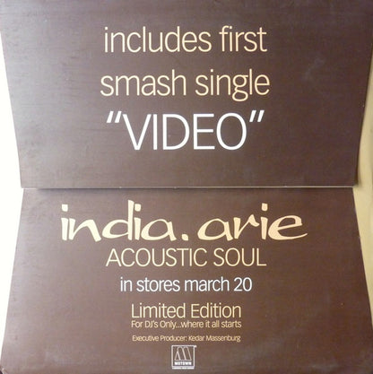 India.Arie : Video (12", Single, Promo)