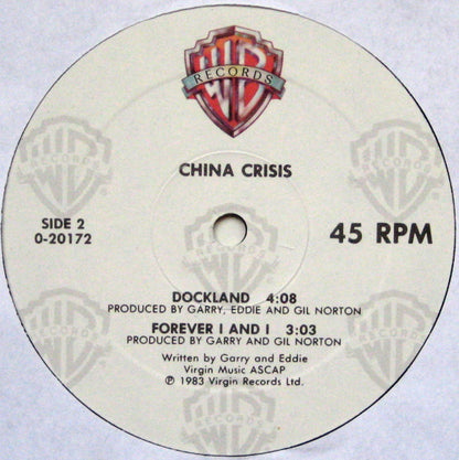China Crisis : Working With Fire And Steel (12", Maxi)