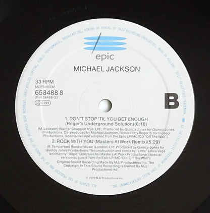 Michael Jackson : Heal The World (12", Single, S/Edition, Pos)