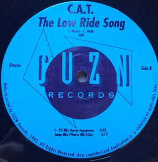 C.A.T. (2) : The Low Ride Song (12")