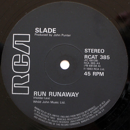Slade : Run Runaway (12", Single)