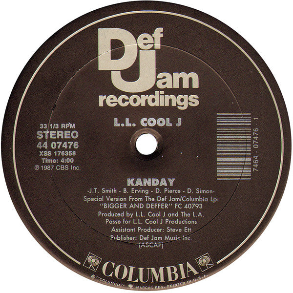 L.L. Cool J* : Go Cut Creator Go (12")