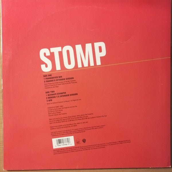 Quincy Jones : Stomp (12")
