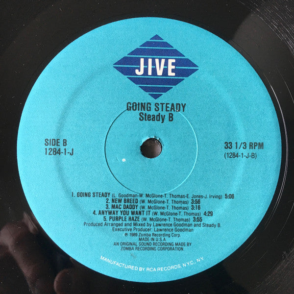 Steady B : Going Steady (LP, Album)