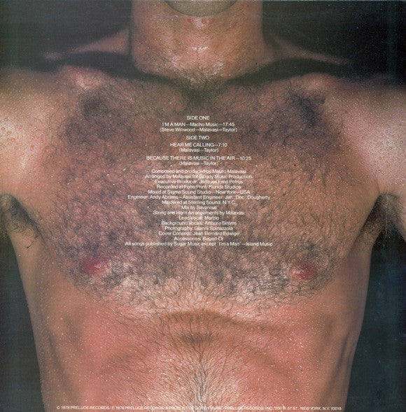 Macho : I'm A Man (LP, Album, Col)