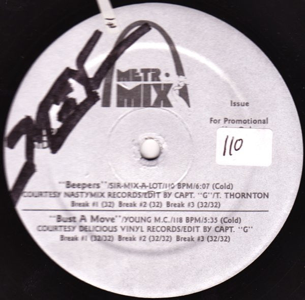 Various : Metro Mix - Issue GT1 (12", Comp, Promo)