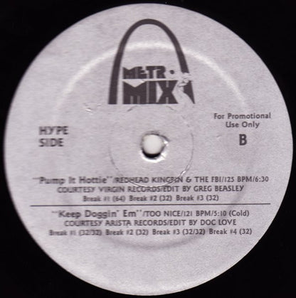 Various : Metro Mix - Issue GT1 (12", Comp, Promo)