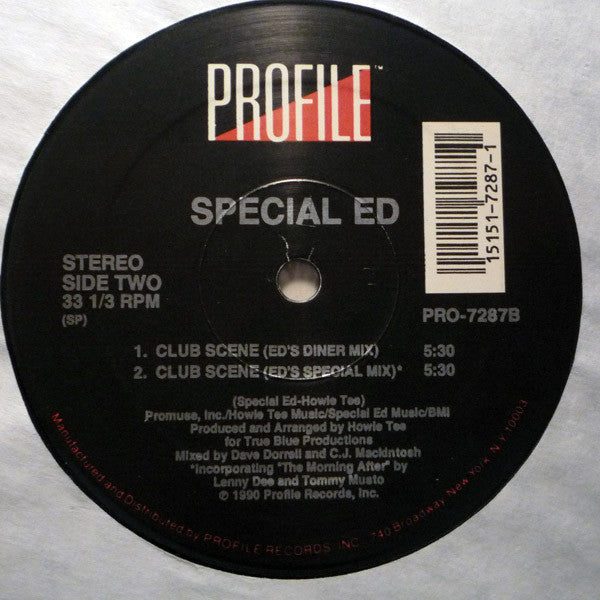 Special Ed : I'm The Magnificent (12", Single)