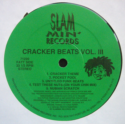 Nubian Crackers : Cracker Beats Vol. III (LP)
