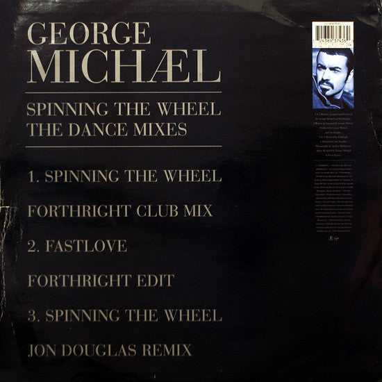 George Michael : Spinning The Wheel (The Dance Mixes) (12")