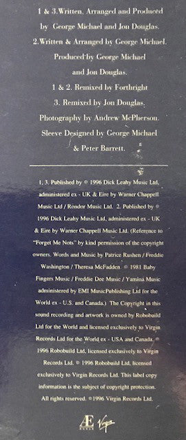 George Michael : Spinning The Wheel (The Dance Mixes) (12")