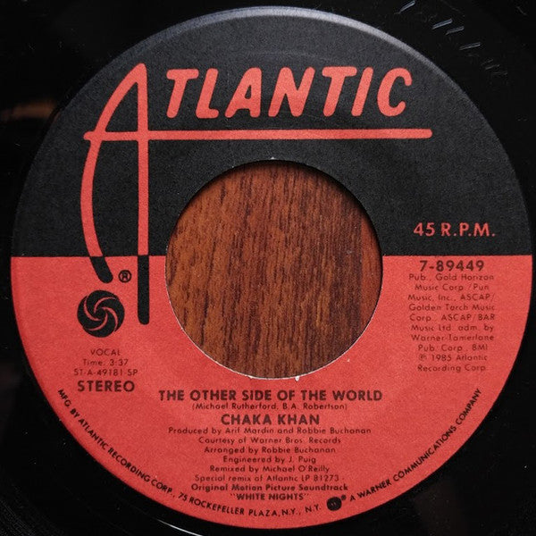 Chaka Khan : The Other Side Of The World (7", Single)