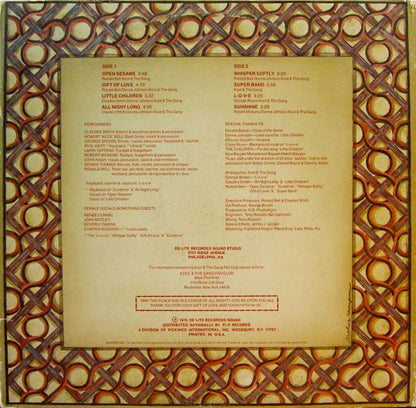 Kool & The Gang : Open Sesame (LP, Album, Fol)