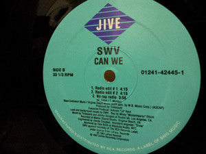 SWV : Can We (12")