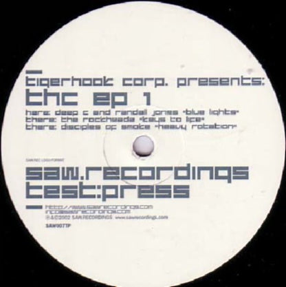 Tigerhook Corp. : THC EP 1 (12", EP, TP)