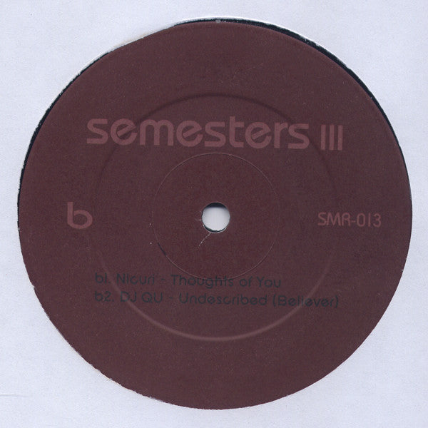 Various : Semesters III (12")
