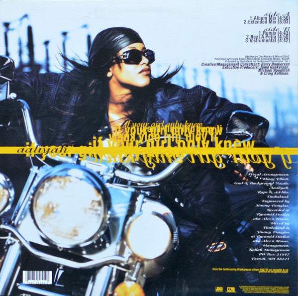 Aaliyah : If Your Girl Only Knew (12")