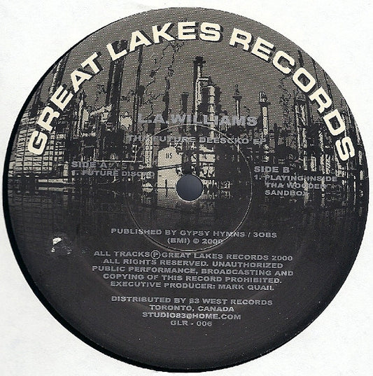 L.A. Williams : Tha Future Deescko EP (12", EP)