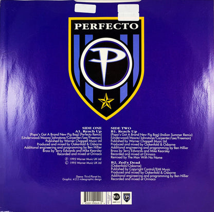 Perfecto Allstarz : Reach Up (Papa's Got A Brand New Pig Bag) (12", Single)