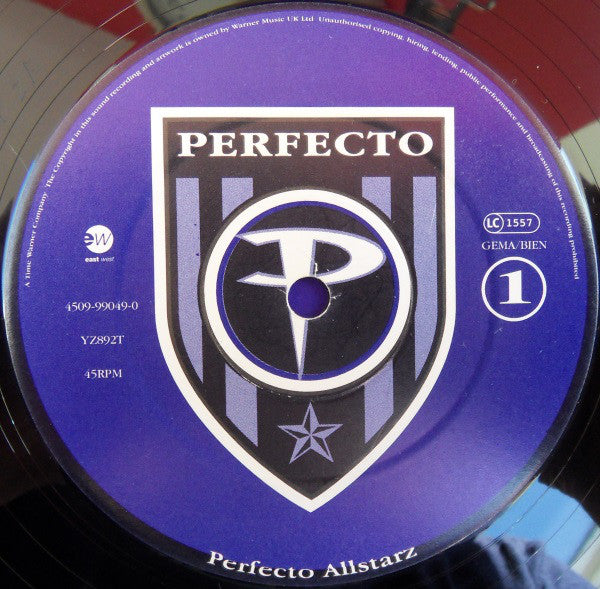 Perfecto Allstarz : Reach Up (Papa's Got A Brand New Pig Bag) (12", Single)