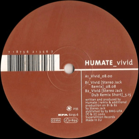 Humate : Vivid (12")