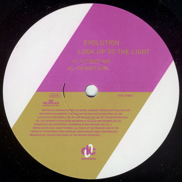 Evolution : Look Up To The Light (12")