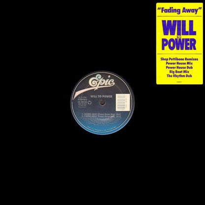 Will To Power : Fading Away (12")