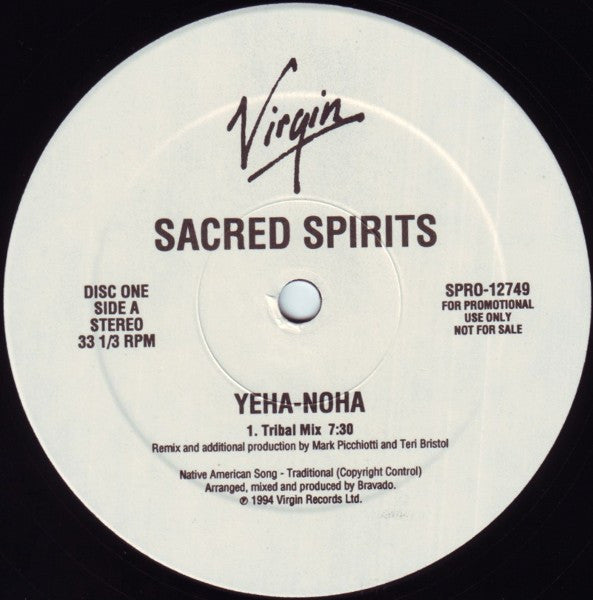 Sacred Spirit : Yeha-Noha (2x12", Promo)