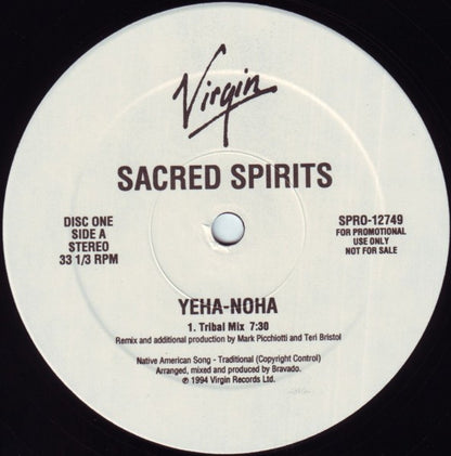 Sacred Spirit : Yeha-Noha (2x12", Promo)