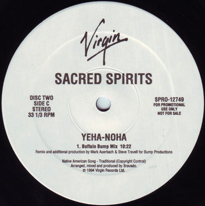 Sacred Spirits* : Yeha-Noha (2x12", Promo)
