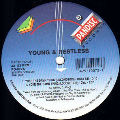 Young & Restless : Yoke The Damn Thing (Locomotion) (12", M/Print)