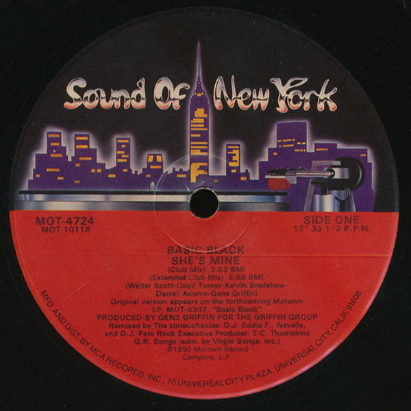 Basic Black : She's Mine (12")