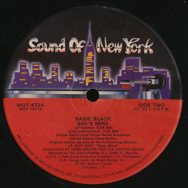 Basic Black : She's Mine (12")